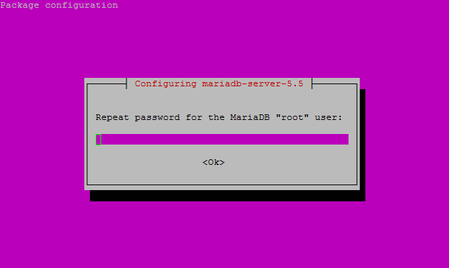 Re-enter the password you set before