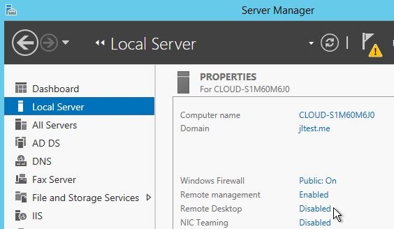 windows server 2012 remote desktop connection add user