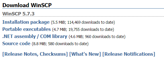 Download WinSCP