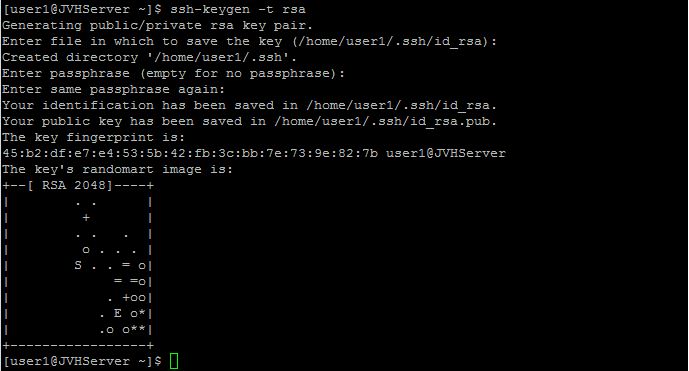 This is the default page when installing SSH Keys on a Ubuntu 15.04 server