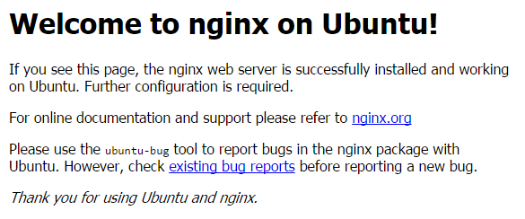 anet-Installing LEMP- welcome to nginx on Ubuntu