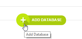 Click the Green Plus to add a new database
