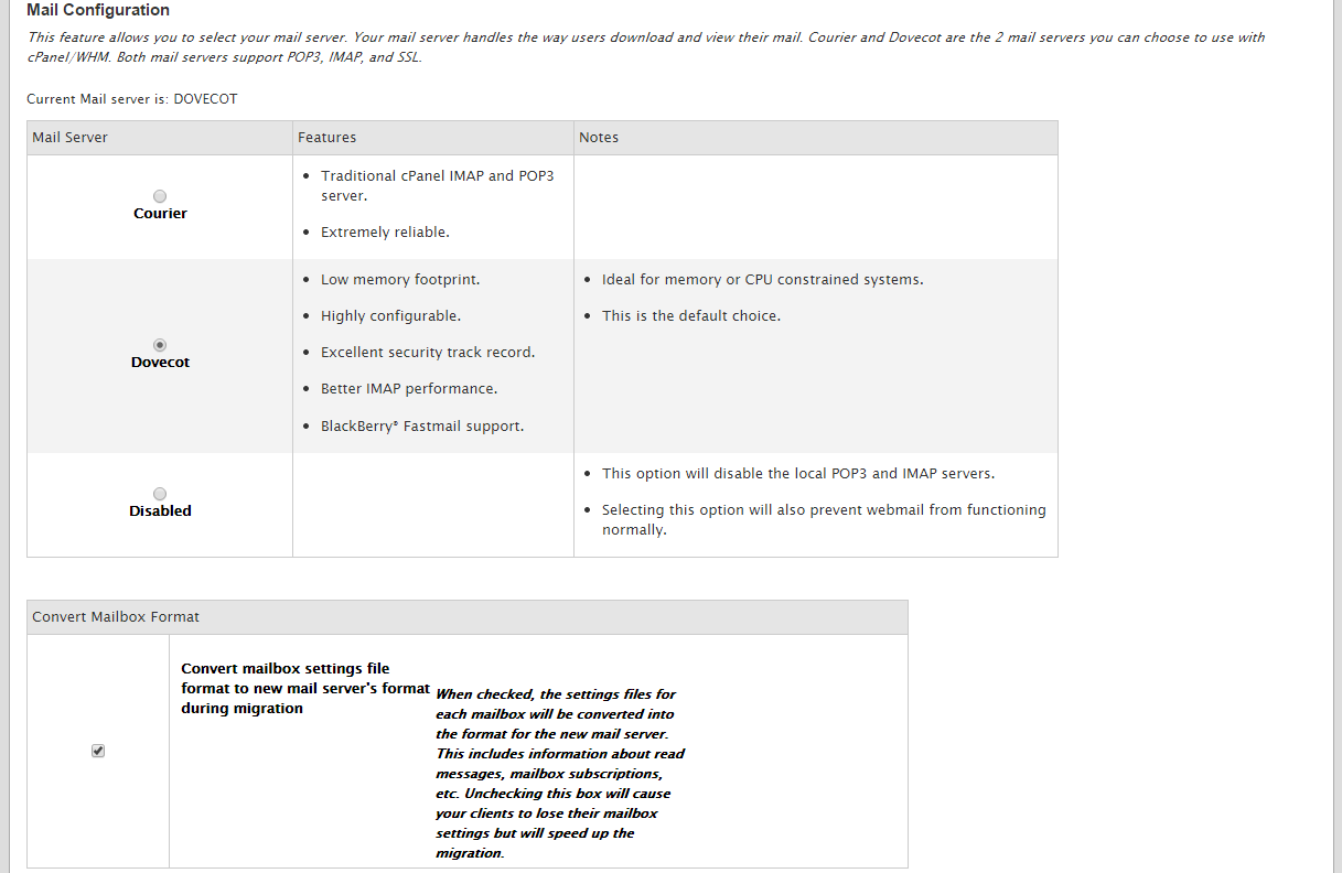 Select your preferred MDA