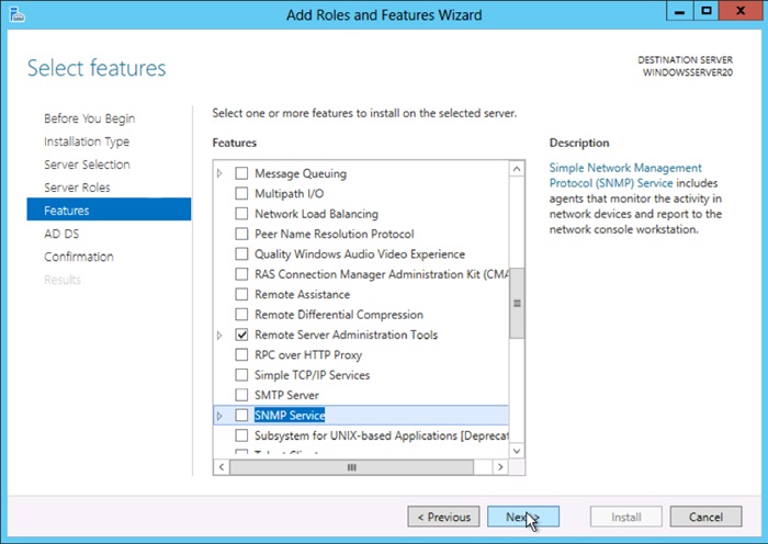 Add any additional optional features.