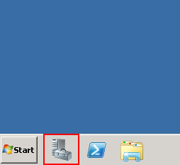 Open Server Manager