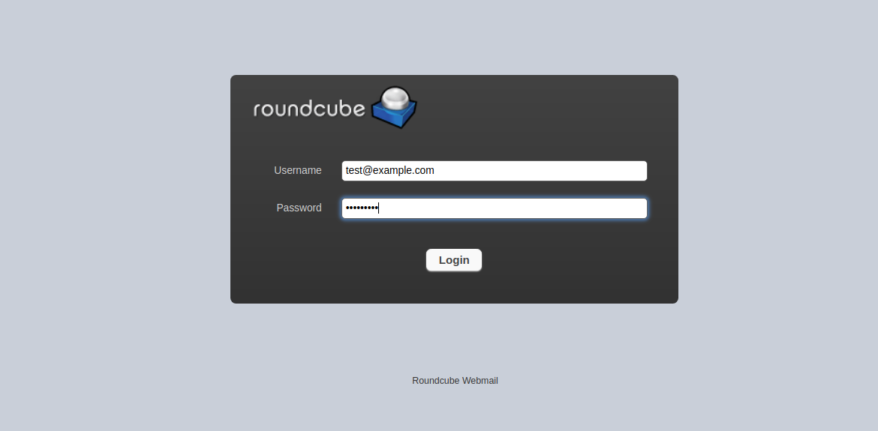access mailserve from roundcube