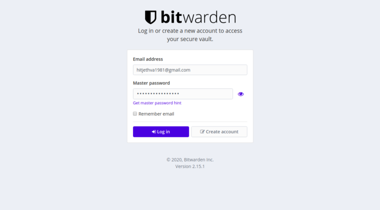 bitwarden docker image bitwarden docker image