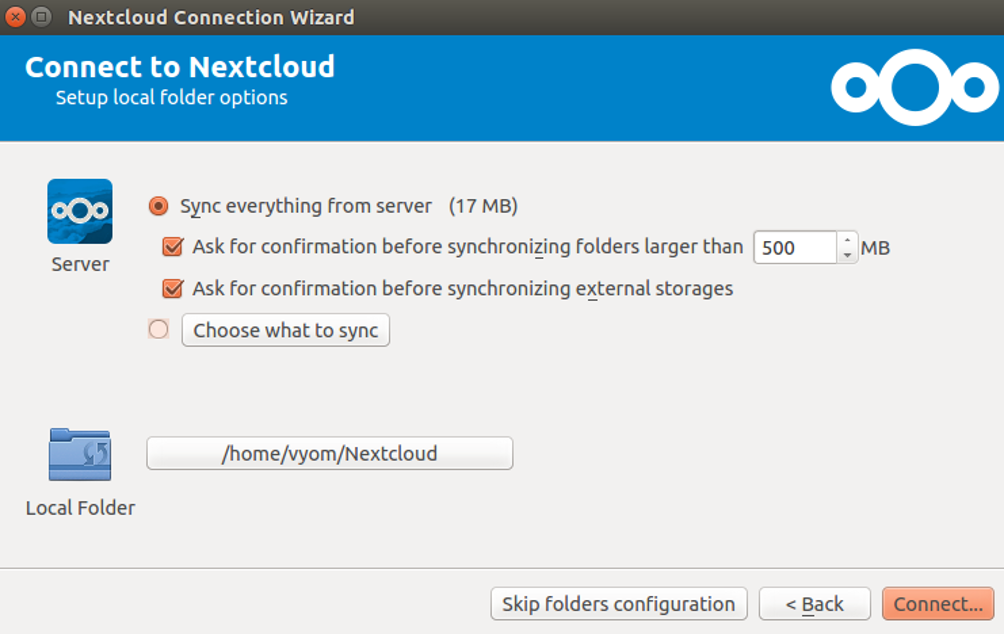 Nextcloud proxy