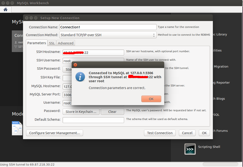 Mysql workbench ubuntu panel filezilla ftp site