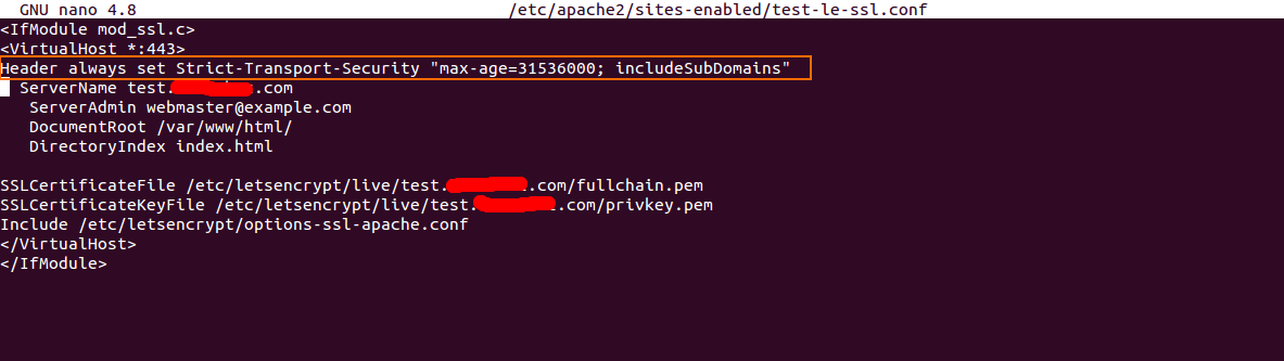 How To Set Up Http Strict Transport Security Hsts For Apache On Ubuntu 20 04<script async src=
