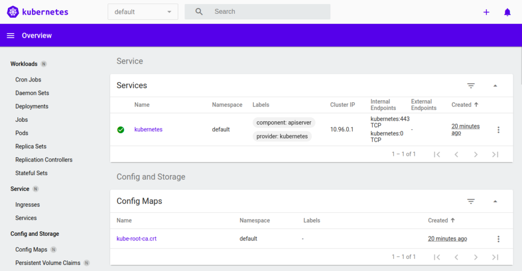 Kubernetes Dashboard