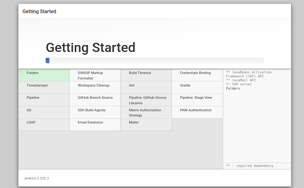 Jenkins Plugins Installation
