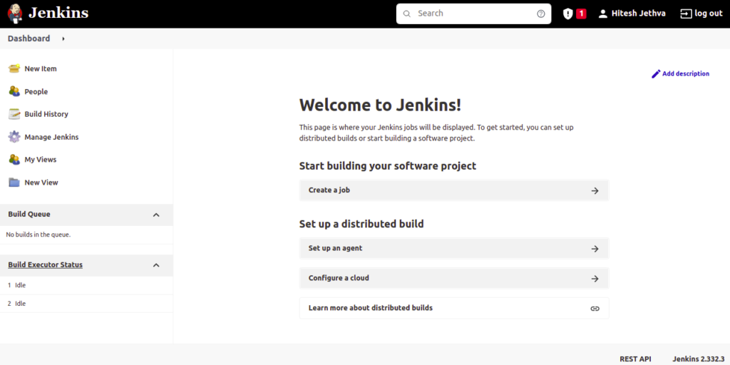Jenkins Dashboard