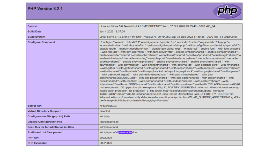 Verify memcached for PHP