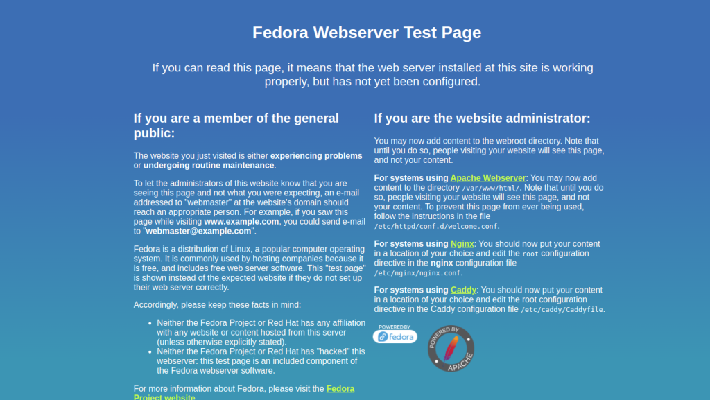 How to Install Nginx Web Server on Fedora | Atlantic.Net