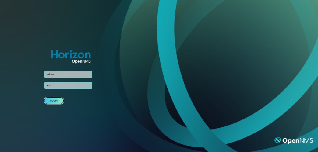 opennms login page