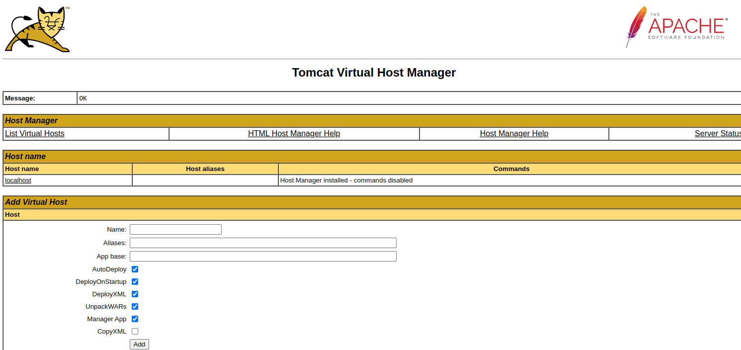 host manager app