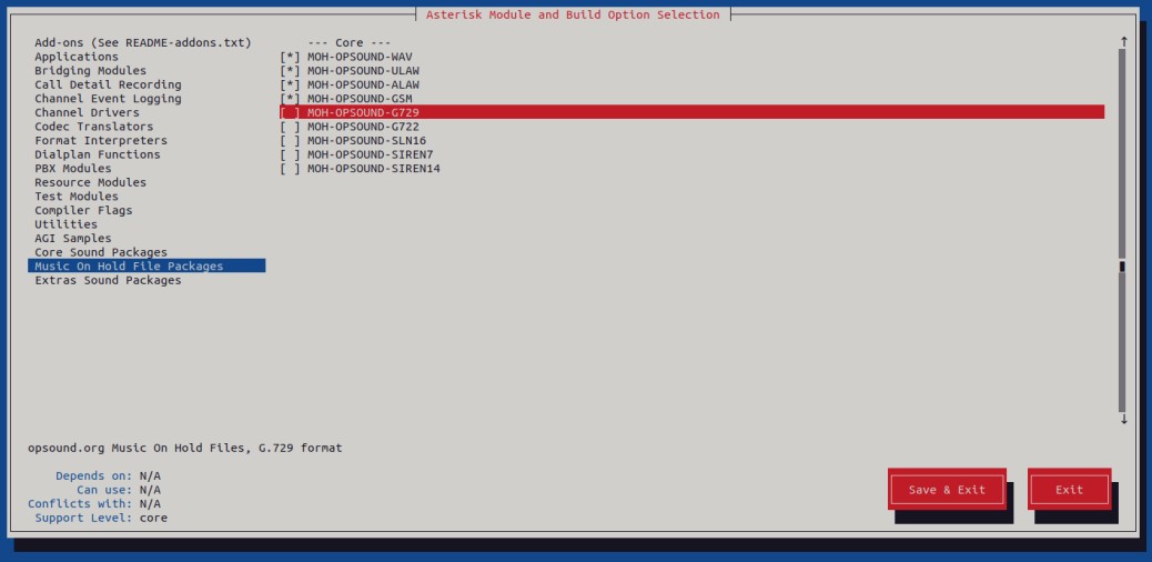 install moh module