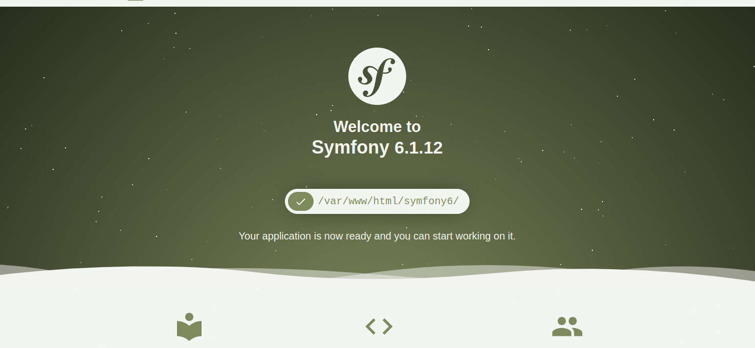symfony dashboard