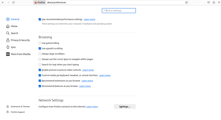 fireforx settings