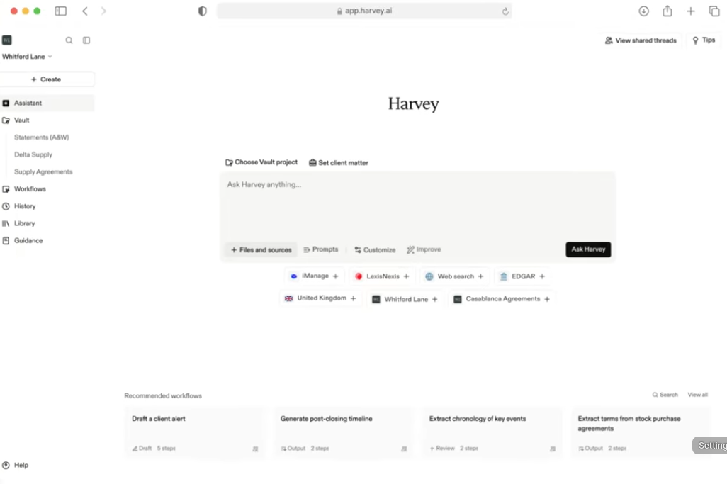 harvey ai